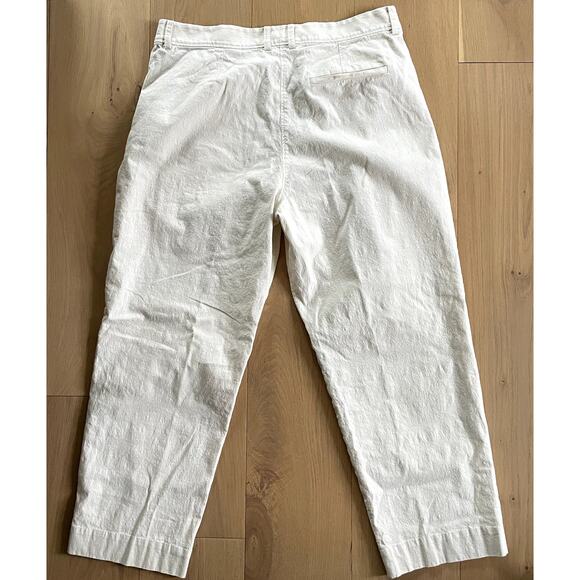 COS Women's Size 14 High Rise Pleated Cropped Trouser - Picture 5 of 5